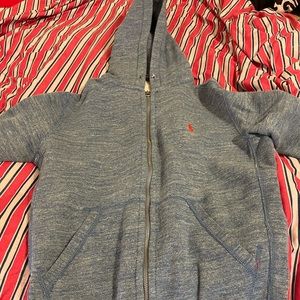polo hoodie sz small. good condition